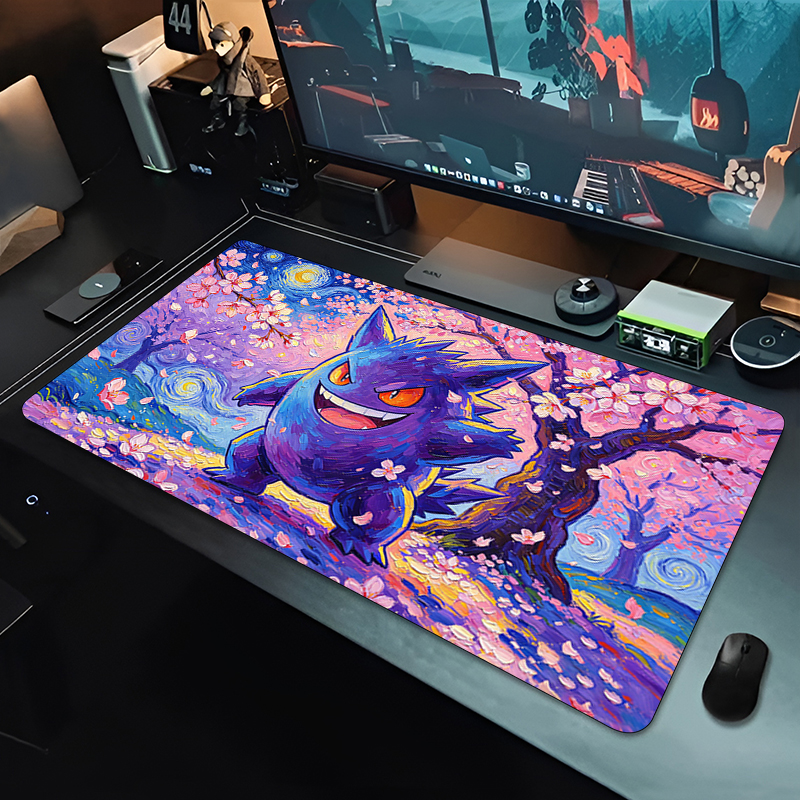 Mouse Pad sakura Gengar Gaming - Gaming Keyboard Esports ulasan dan harga