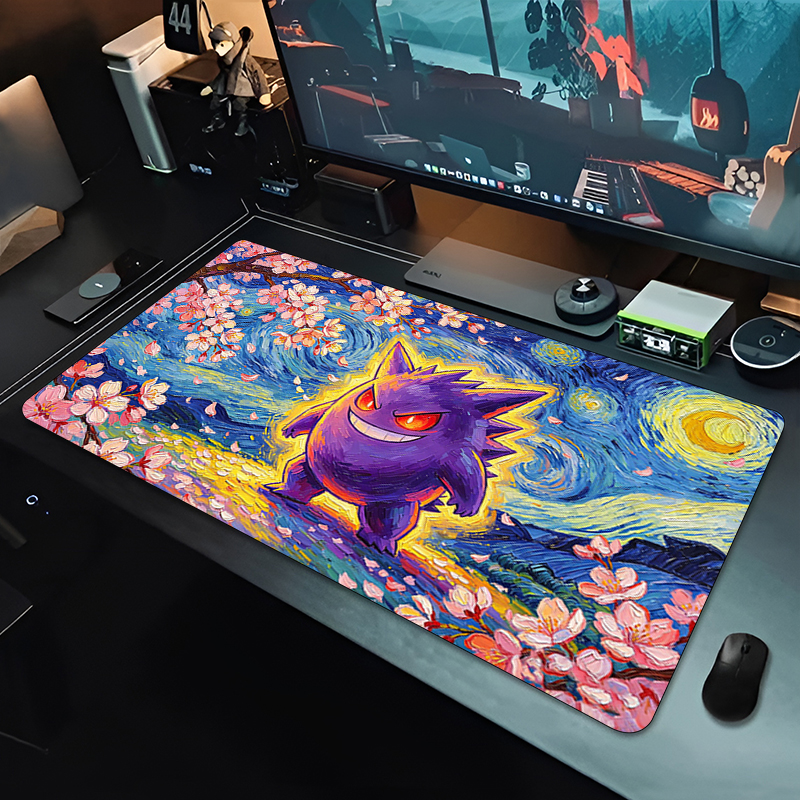 Mouse Pad sakura Gengar Gaming - Gaming Keyboard Esports ulasan dan harga