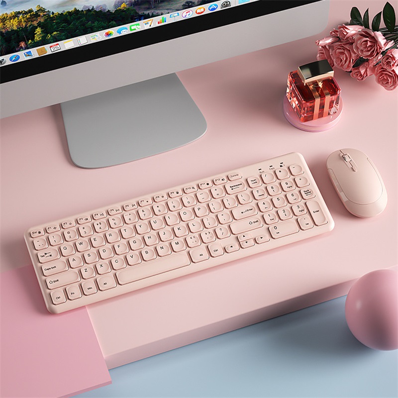 Fashion Wireless Keyboard and  - Gaming Keyboard Mouse Set ulasan dan harga