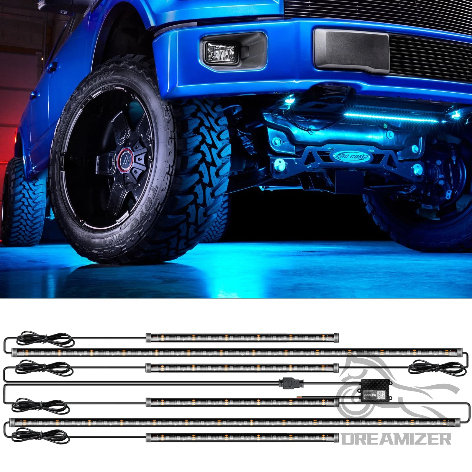 Car Flexible Underglow Strip L - Rgb Underglow Strip ulasan dan harga