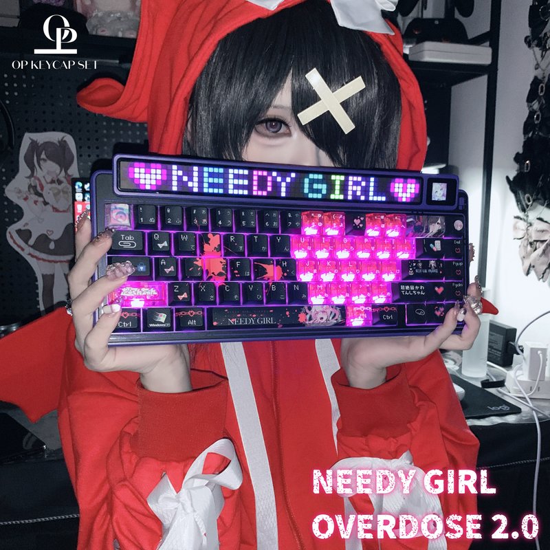 Anchor Girl Heavy Dependence 2 - Keyboard Gaming Transparent ulasan dan harga