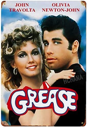 Grease Classic Movie Tin Sign, - Brass Weight Plate ulasan dan harga
