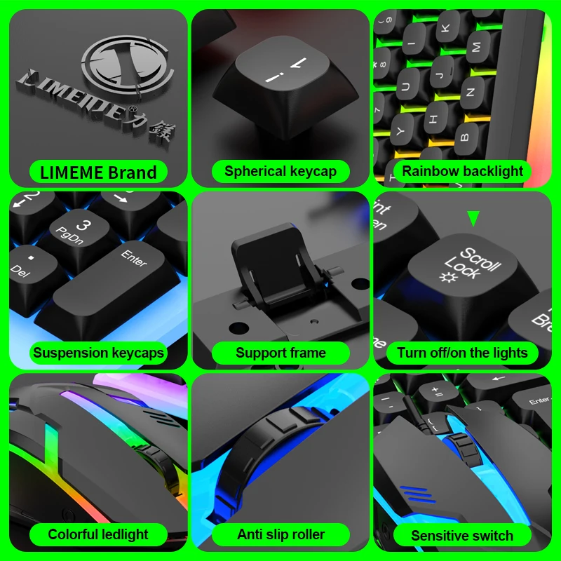 NG GTX350 Gaming Keyboard Mous - Gaming Keyboard Mouse Set ulasan dan harga