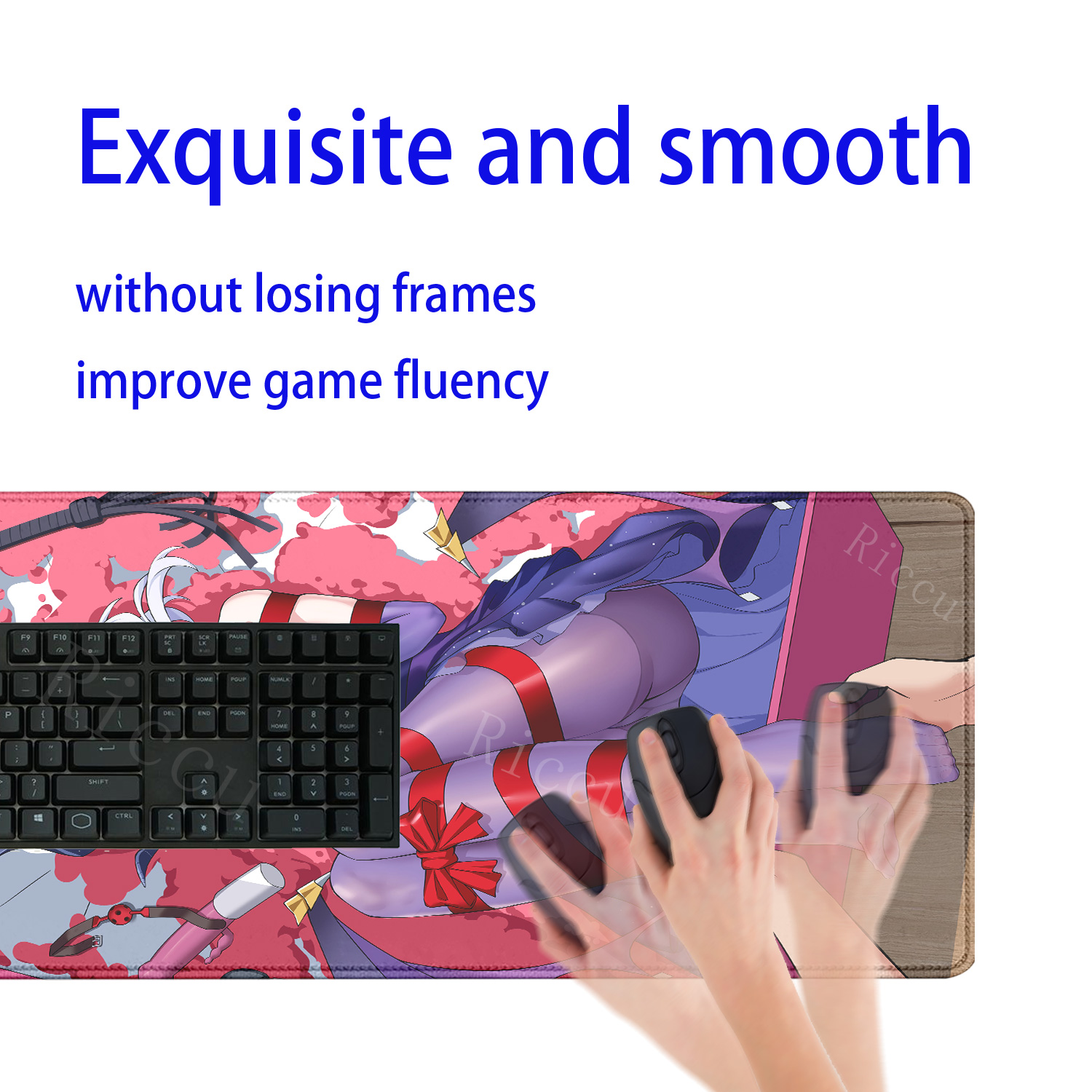 HD B-Blue Archive PC E-Sports  - Gaming Keyboard Blue ulasan dan harga