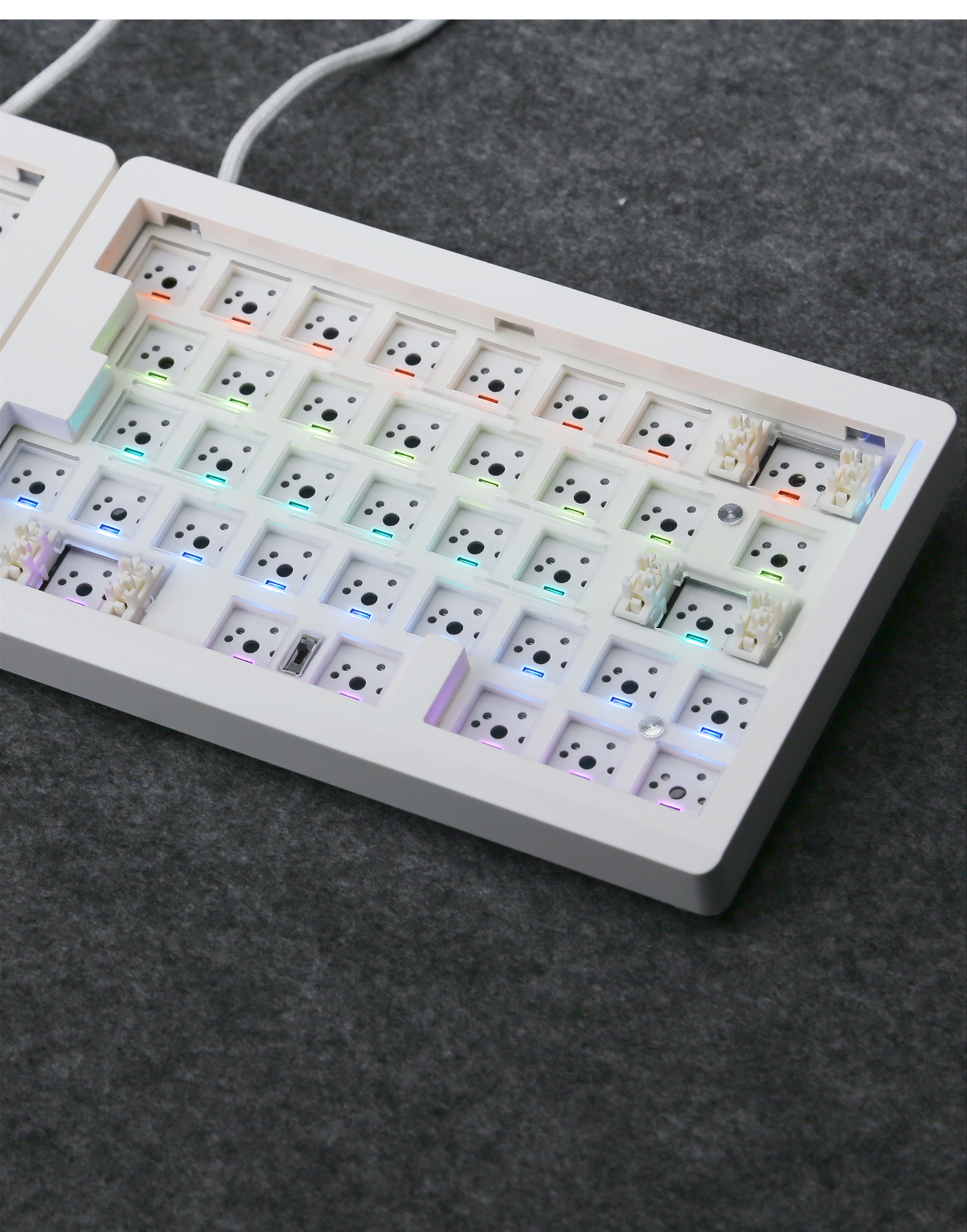 ZUOYA GMK70 VIA/Qmk separate G - Gaming Keyboard Hot Swappable ulasan dan harga