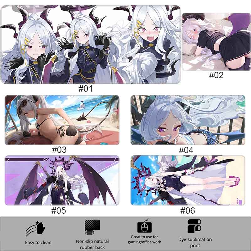 Non-Slip PC B_Blue A_Archive C - Gaming Keyboard Blue ulasan dan harga