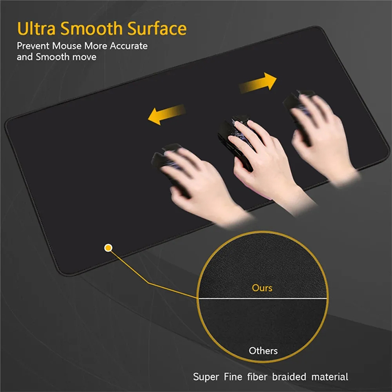 Mouse Pad Anime Non-Slip Rubbe - Gaming Keyboard Blue ulasan dan harga