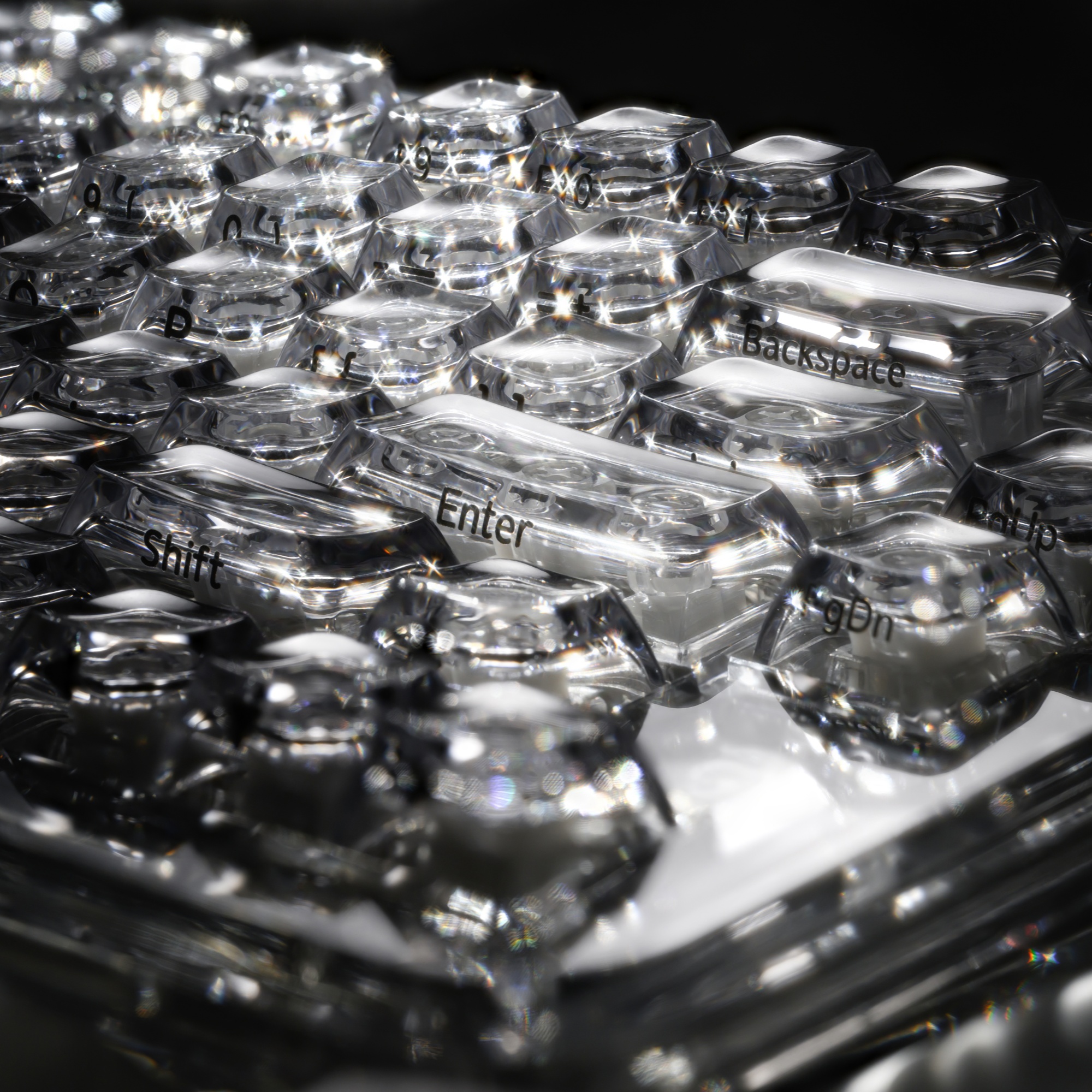 XVX Crystal Transparent SA Pro - Keyboard Gaming Transparent ulasan dan harga