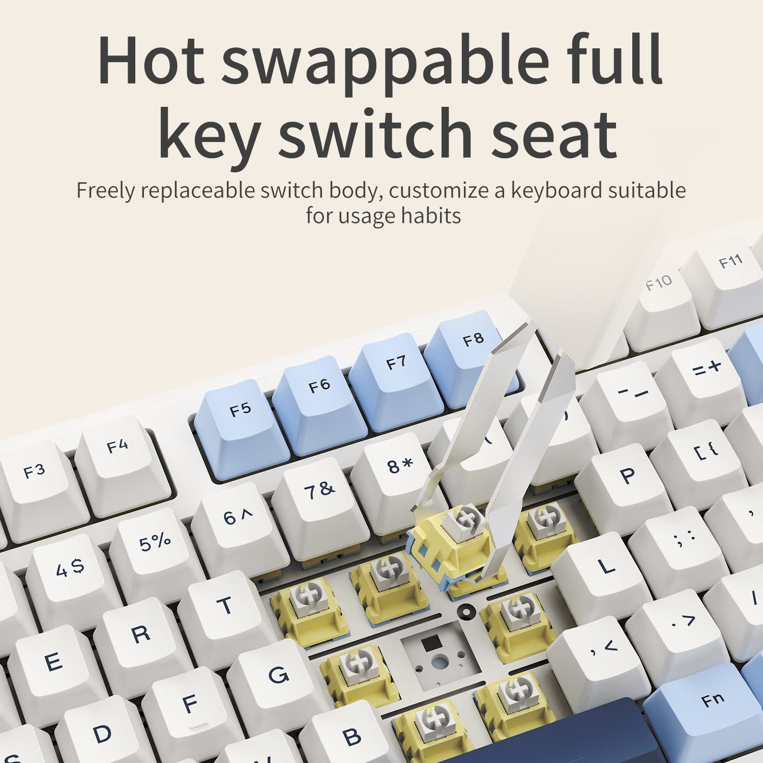 AJAZZ AK980 Wired Mechanical K - Gaming Keyboard Hot Swappable ulasan dan harga