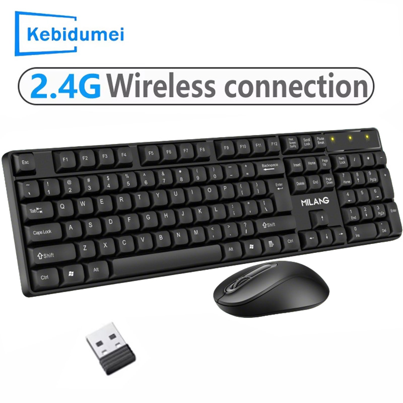 2.4G Wireless Keyboard Mouse S - Gaming Keyboard Mouse Set ulasan dan harga