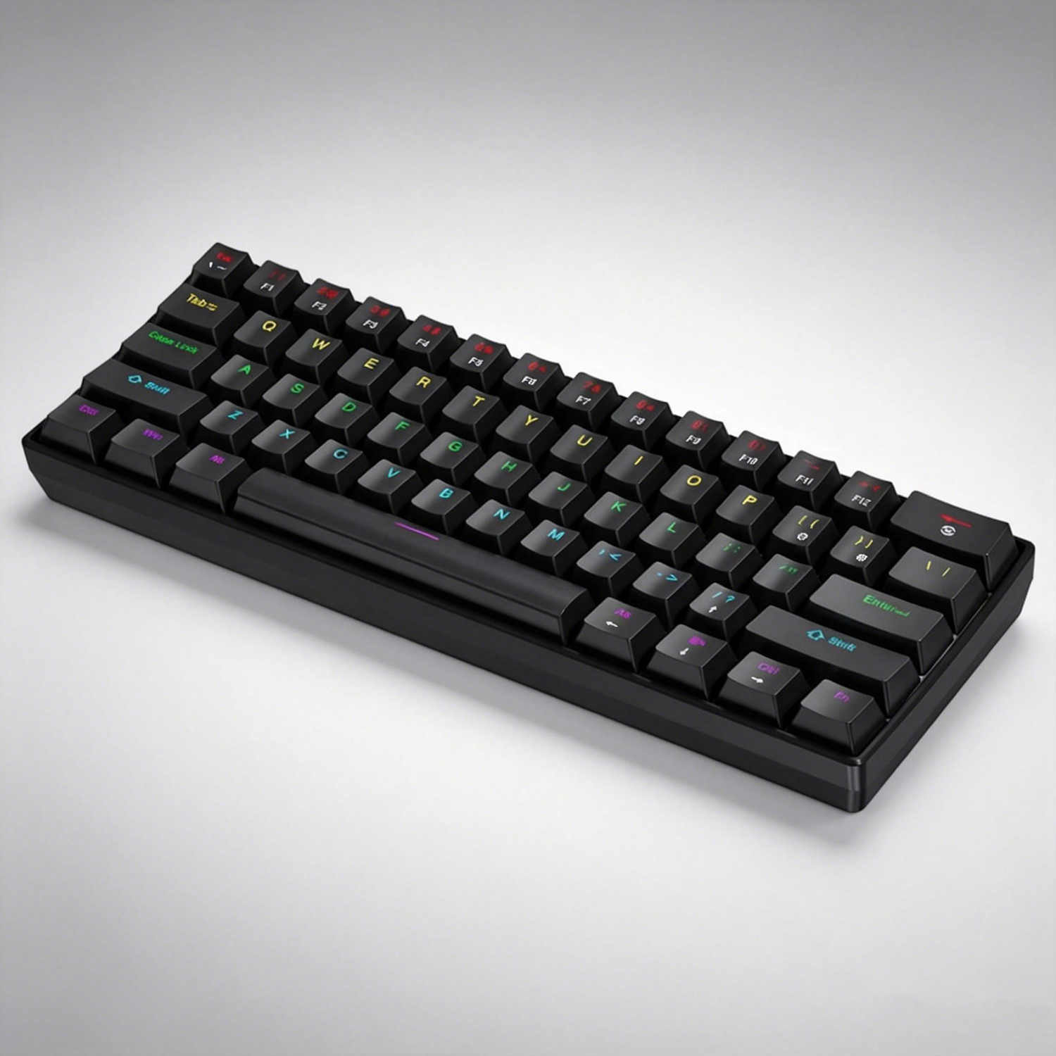 K61 Wired Mechanical Gaming Ke - Gaming Keyboard Blue Switches ulasan dan harga