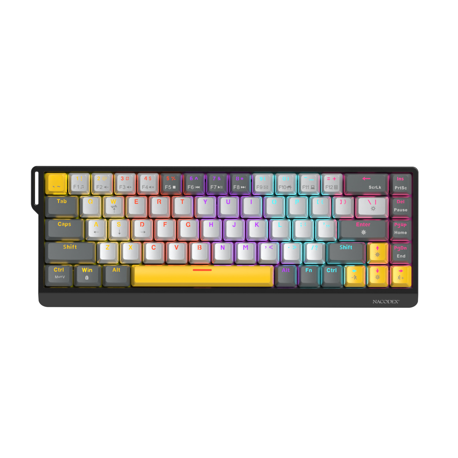 AJAZZ NK68 V2 Wired Mechanical - Gaming Keyboard Hot Swappable ulasan dan harga