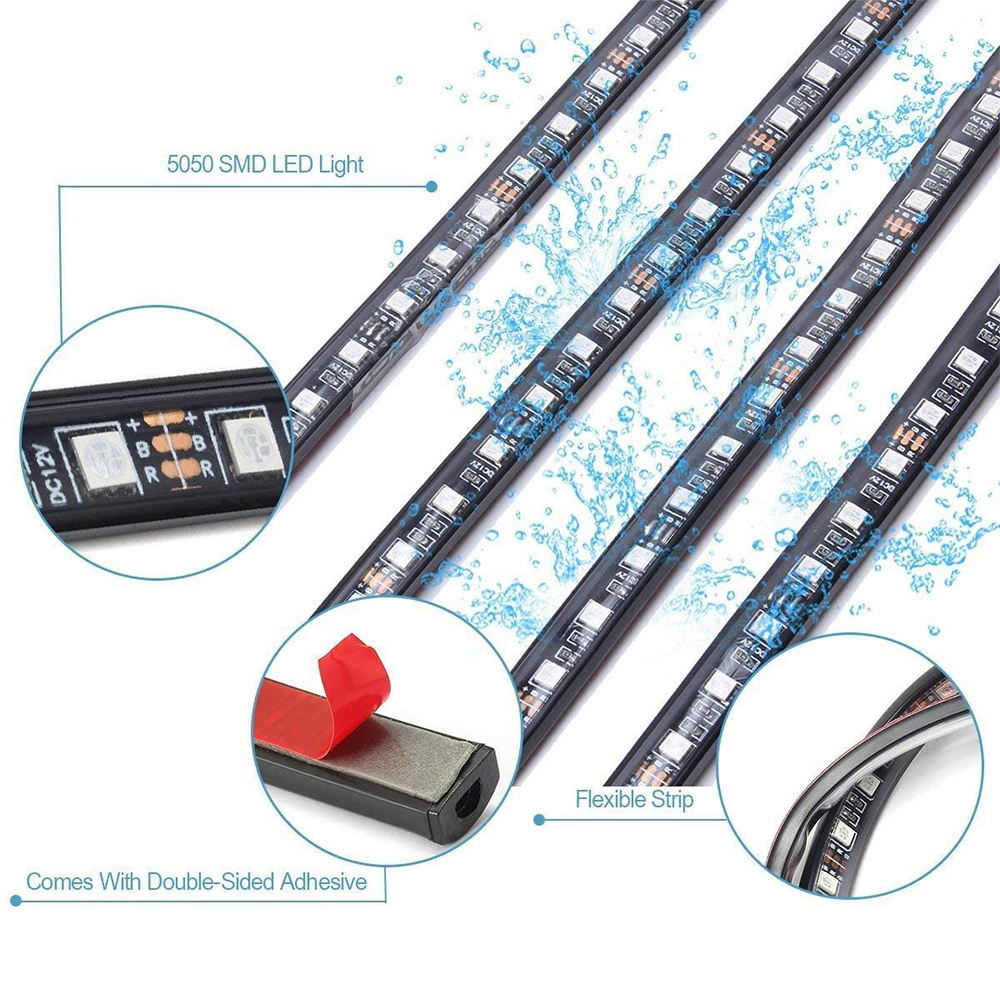 Neon LED Car Bottom Underglow  - Rgb Underglow Strip ulasan dan harga