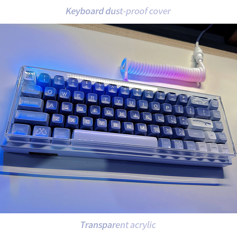 Acrylic Keyboard Clear Protect - Keyboard Gaming Transparent ulasan dan harga