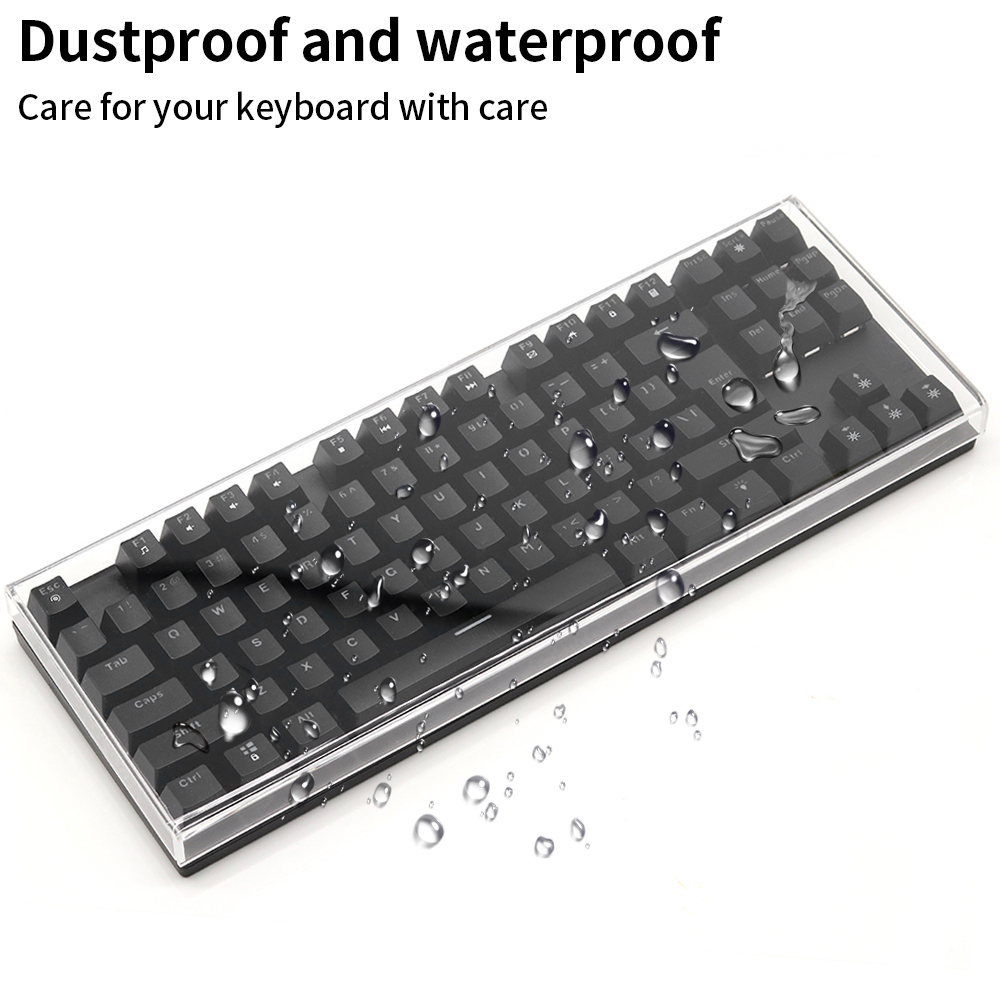 Acrylic Keyboard Clear Protect - Keyboard Gaming Transparent ulasan dan harga