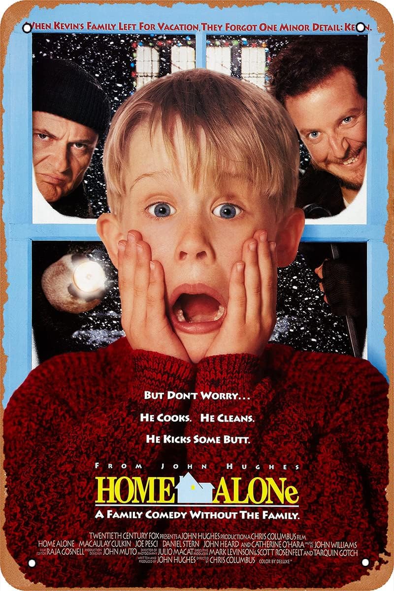 QIAN&XII Home Alone Movie Post - Brass Weight Plate ulasan dan harga