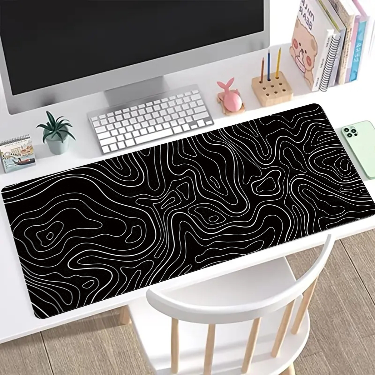 1Pcs Gaming Mouse Pad Large Ke - Keyboard Gaming Black ulasan dan harga