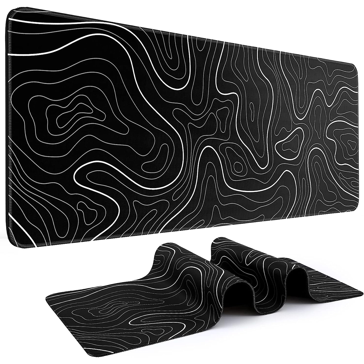 1Pcs Gaming Mouse Pad Large Ke - Keyboard Gaming Black ulasan dan harga