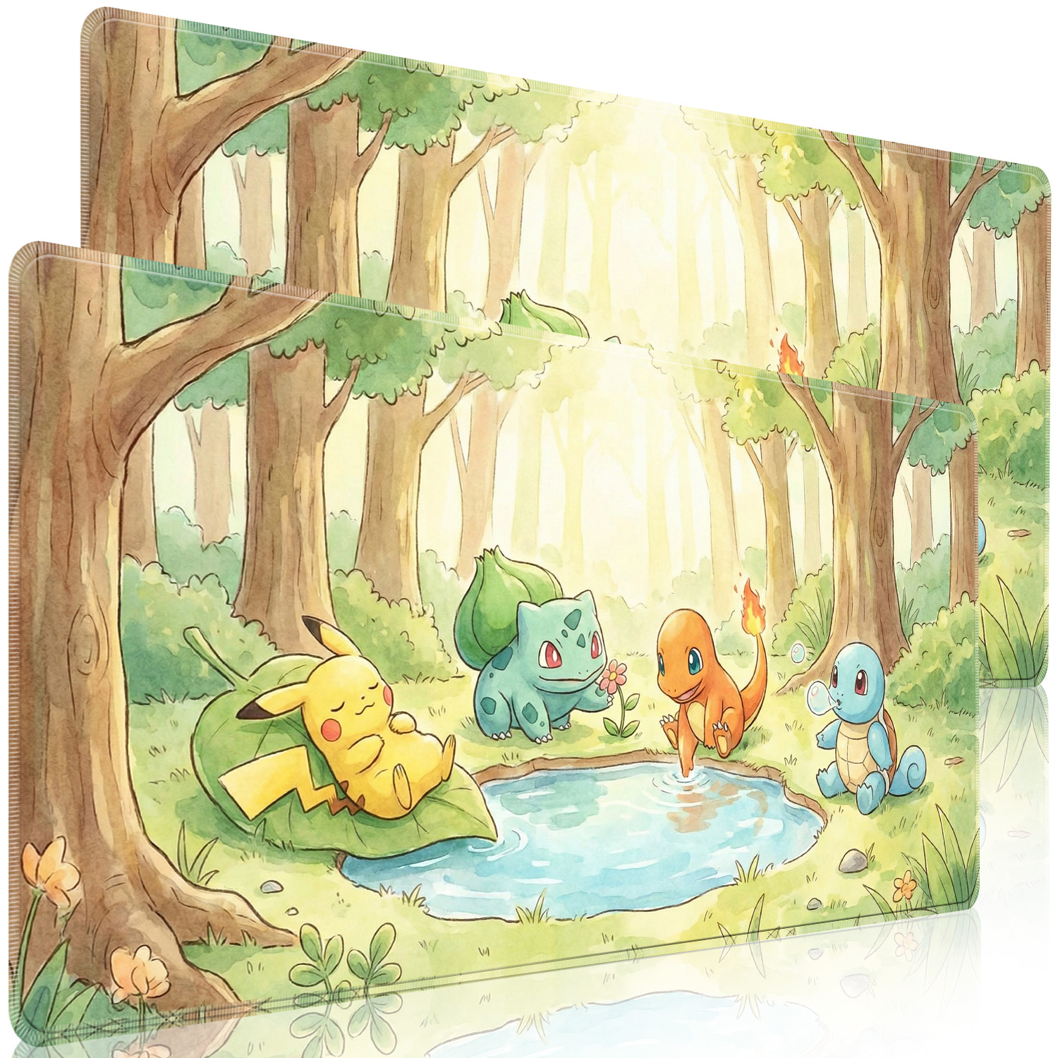 Kawaii Mouse Pad Gaming PC Acc - Gaming Keyboard Theme ulasan dan harga