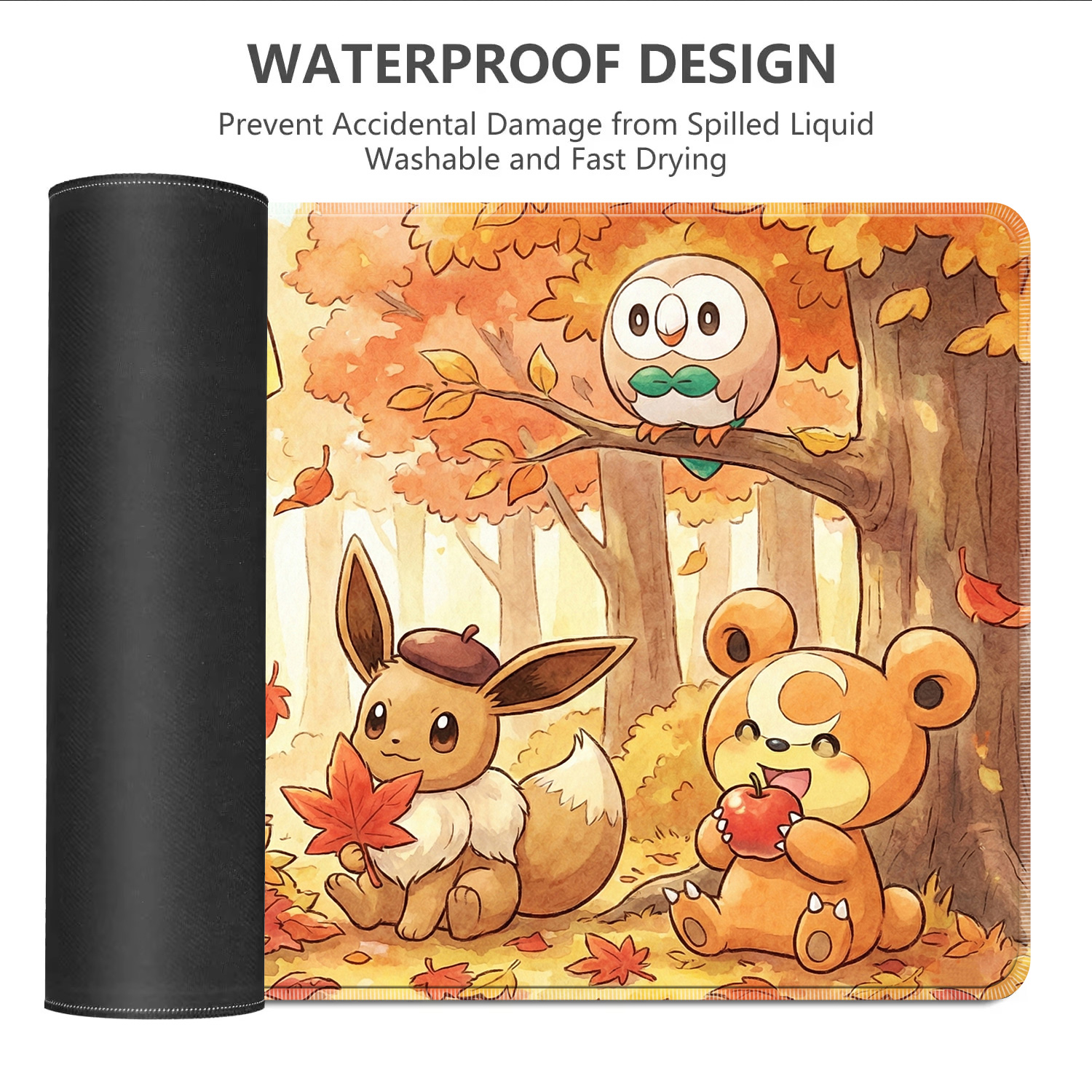 Kawaii Mouse Pad Gaming PC Acc - Gaming Keyboard Theme ulasan dan harga