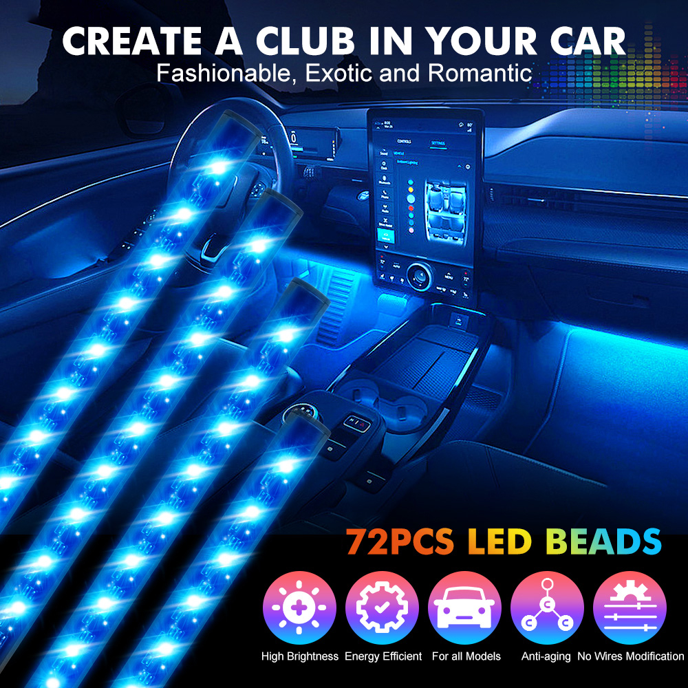 Neon LED Interior Car Light AP - Rgb Underglow Strip ulasan dan harga