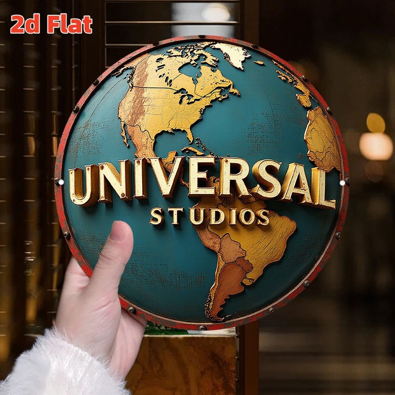 Vintage Metal Wall Art - Studi - Brass Weight Plate ulasan dan harga