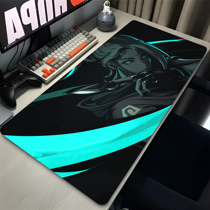 Mouse Pad Hot Game Valorant Je - Gaming Keyboard Esports ulasan dan harga