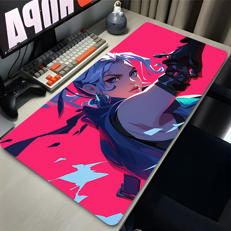 Mouse Pad Hot Game Valorant Je - Gaming Keyboard Esports ulasan dan harga