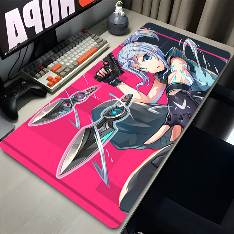 Mouse Pad Hot Game Valorant Je - Gaming Keyboard Esports ulasan dan harga