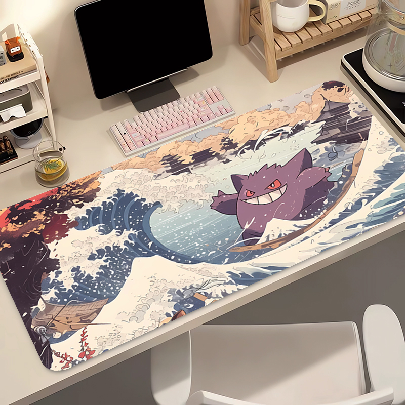 Anime Mouse Pad 90x40cm Pokemo - Gaming Keyboard Esports ulasan dan harga