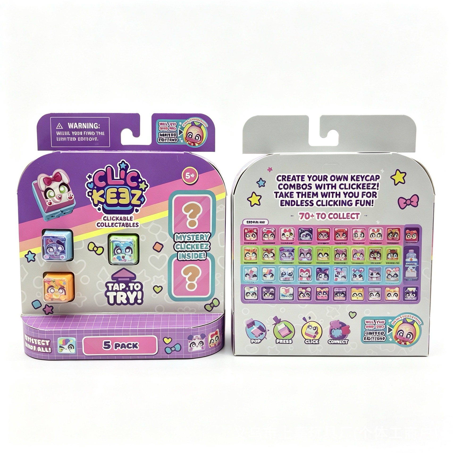 Clickeez Fidget Keycap Keychai - Gaming Keyboard Mechanical ulasan dan harga