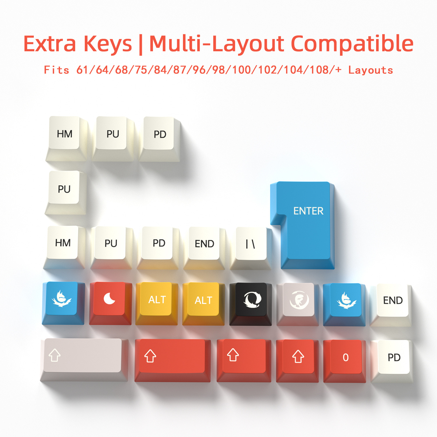 Cherry Profile Keycaps PBT 5-s - Gaming Keyboard Bundle ulasan dan harga