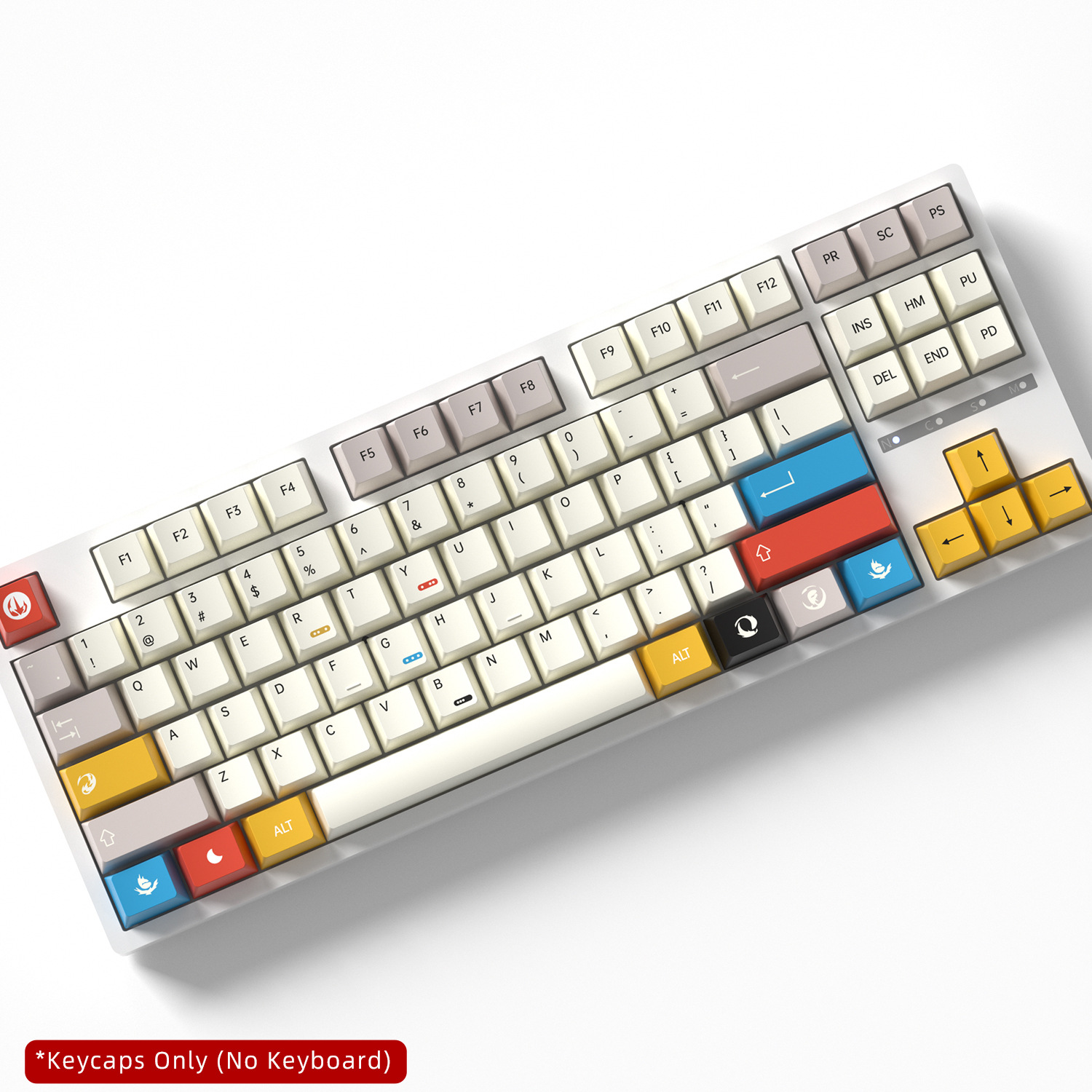 Cherry Profile Keycaps PBT 5-s - Gaming Keyboard Bundle ulasan dan harga