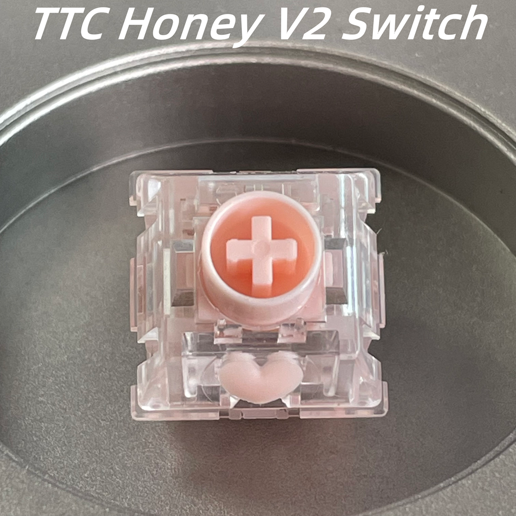 TTC Honey V2 Keyboard Switch 5 - Keyboard Gaming Transparent ulasan dan harga