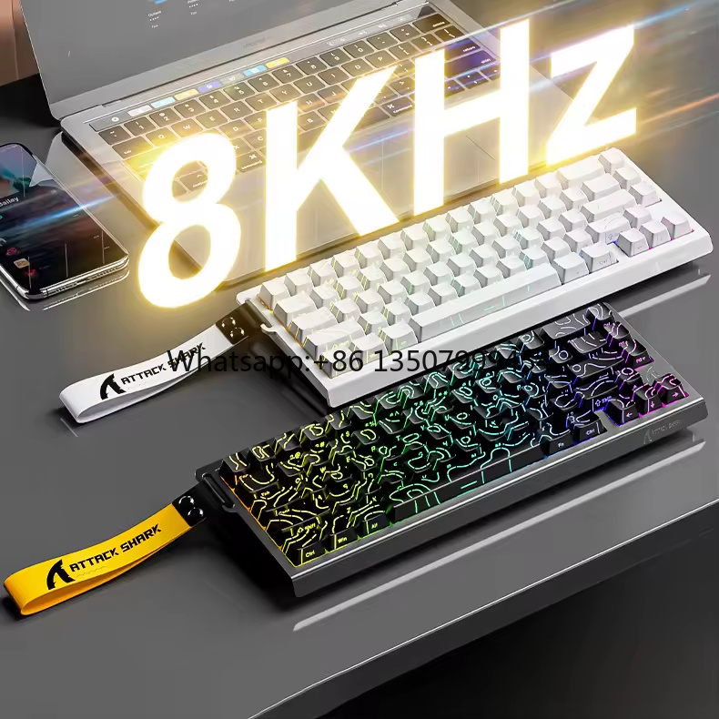 Attack Shark X68 He Wired RGB  - Gaming Keyboard Mechanical ulasan dan harga