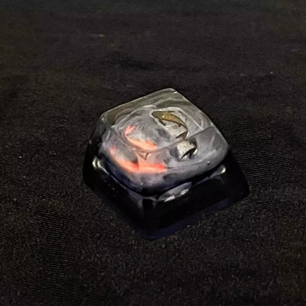 Original Chinese Style Koi Fis - Keyboard Gaming Transparent ulasan dan harga