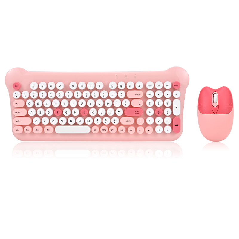 2.4G Wireless Keyboard Mouse C - Gaming Keyboard Mouse Set ulasan dan harga