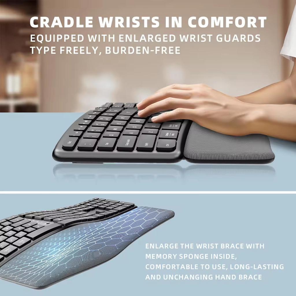 2.4G Wireless Keyboard Mouse C - Gaming Keyboard Mouse Set ulasan dan harga