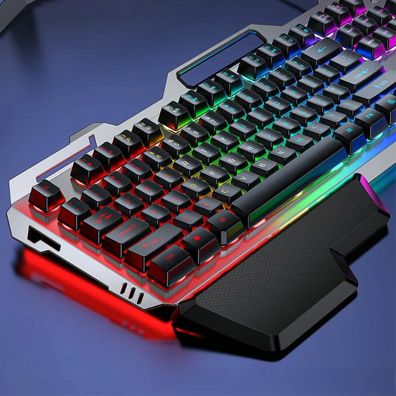 Gaming Keyboard RGB LED Backli - Gaming Keyboard Blue Switches ulasan dan harga
